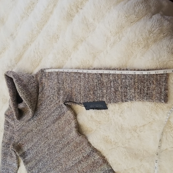 Rachel Zoe Turtleneck Knit Sweater Dress size L - Picture 8 of 13
